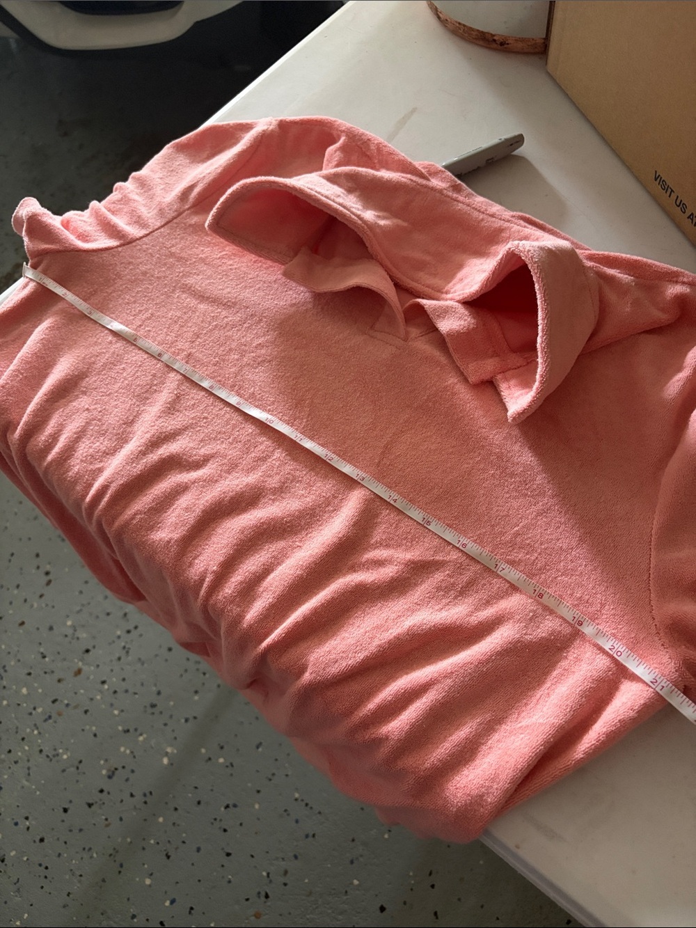 MABLE Terry Cloth Collared Short Set Preppy Casual Top: small Bottoms: large - Picture 15 of 16